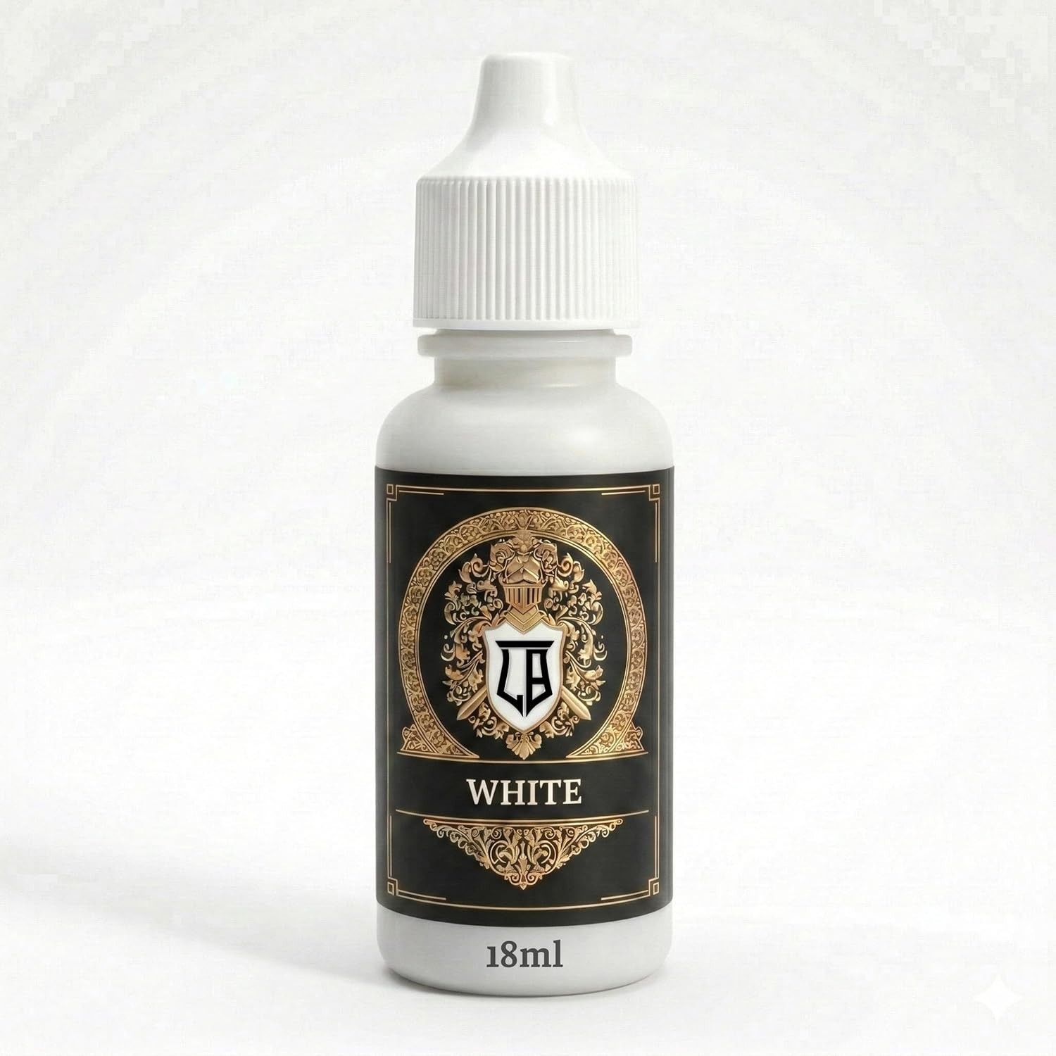 Ludus Bellum Model Paint for Miniatures 18ml Dropper Bottle - White