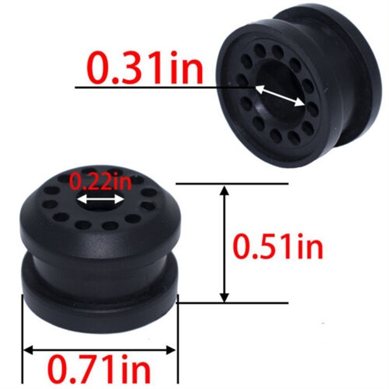 4pc For 2003-2007 Dodge Ram 2500 Transfer Case Shift Linkage Bushing Grommet NEW