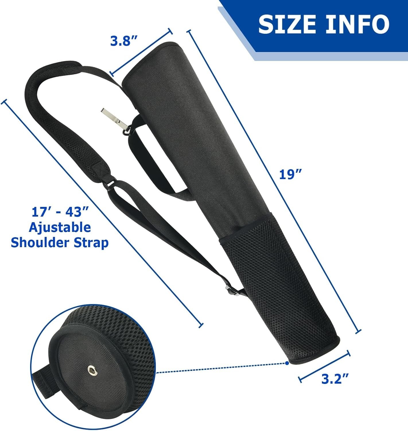 Adjustable Archery Quiver Backpack for Hunting and Practice