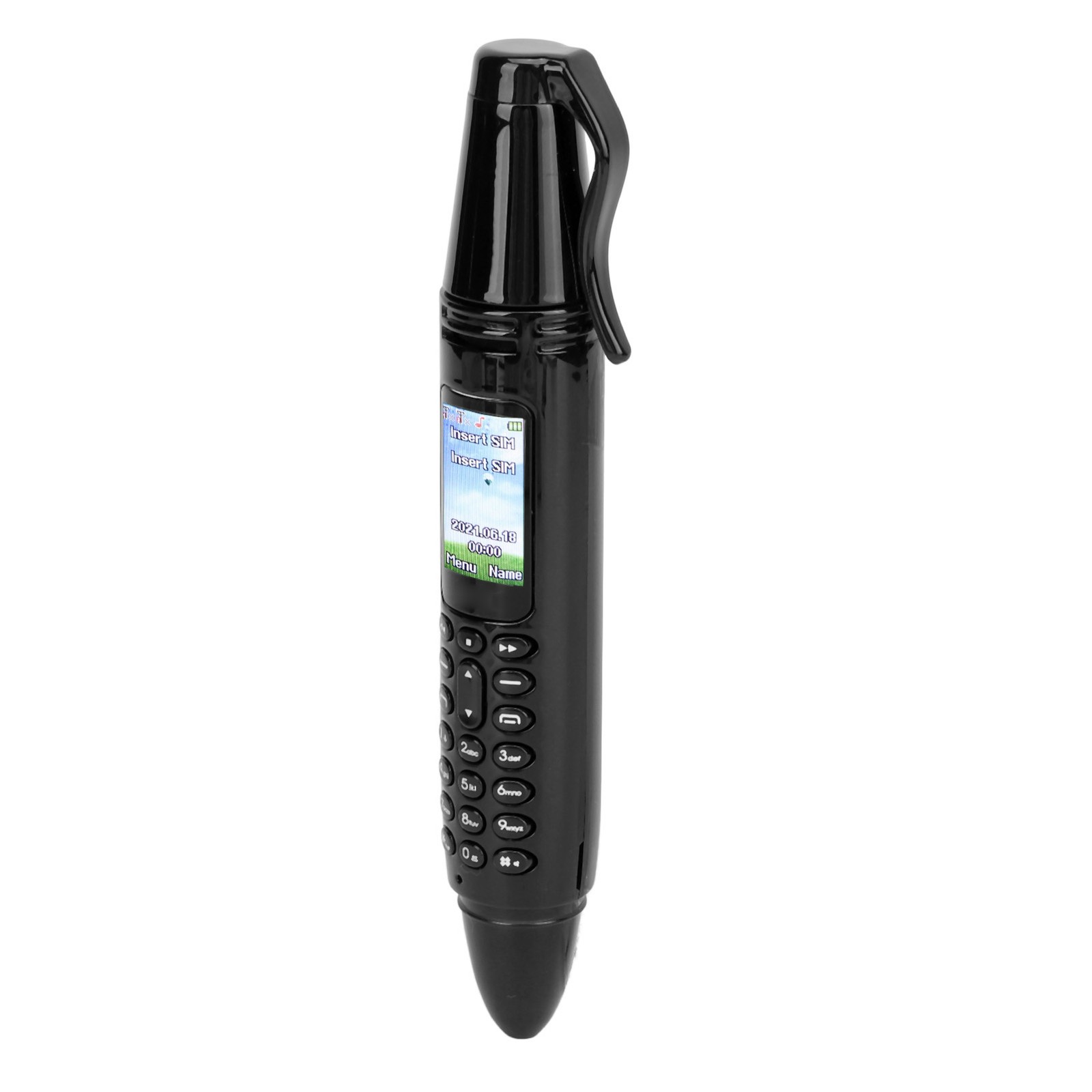 Pen Mini Cell Phone Dialer 0.96 Tiny Screen Mobile Phone Support GSM