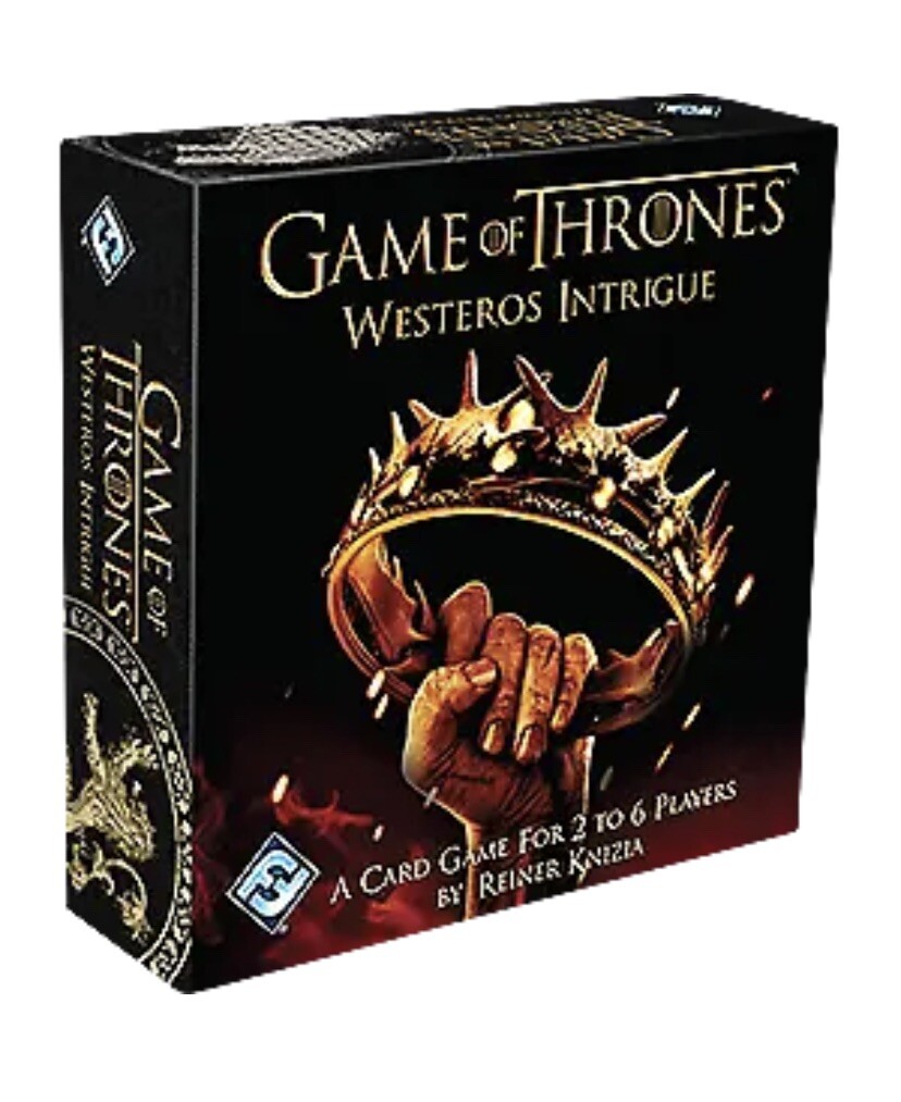 Game of Thrones Westeros Intrigue Card Game Fantasy Flight HBO08 NEW SEALED