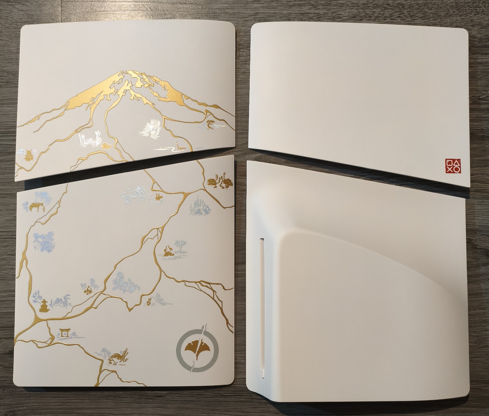 PS5 Slim Disk Edition Ghost Of Yotei Cover Faceplates
