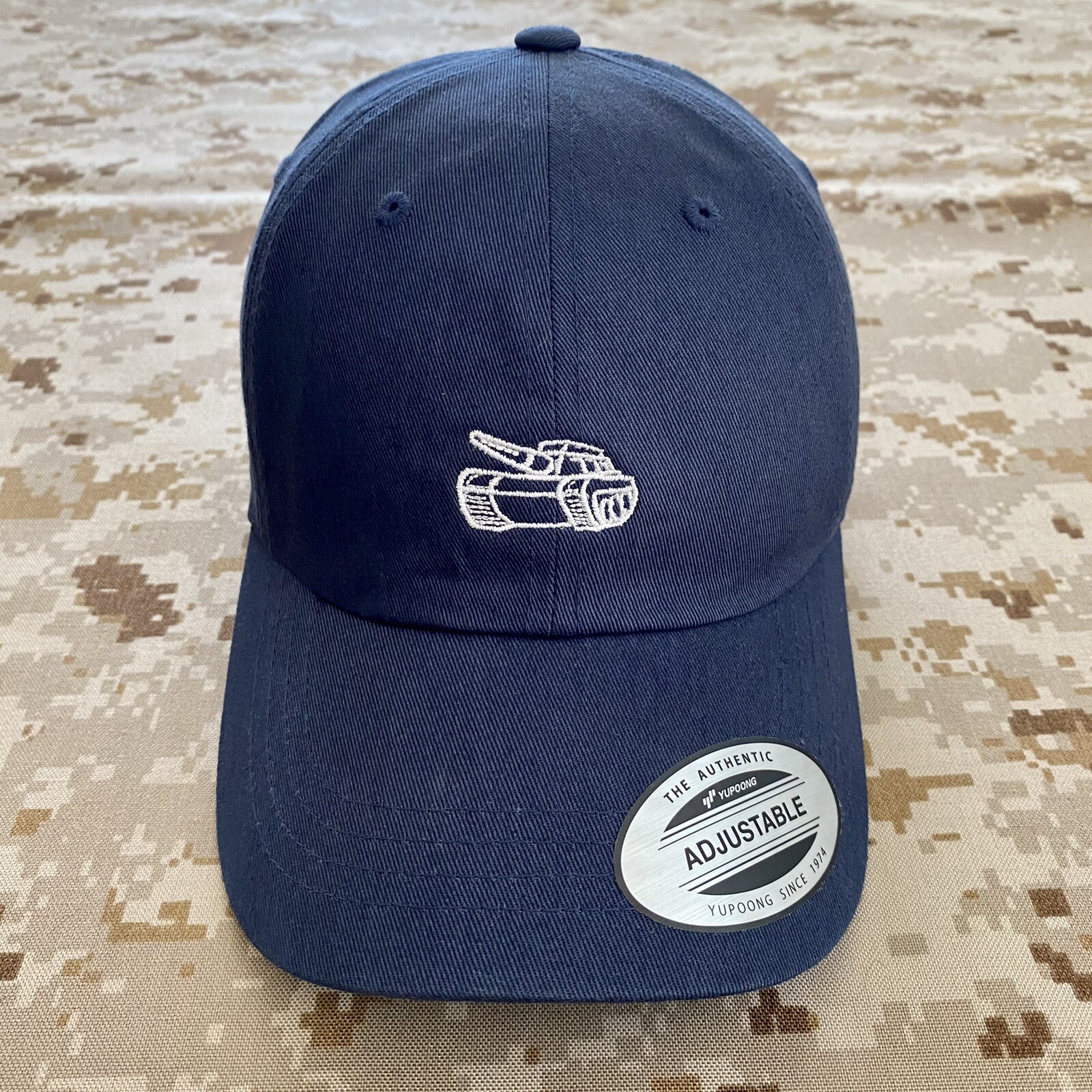 Superior Defense SupDef Navy/White Tank Dad Hat