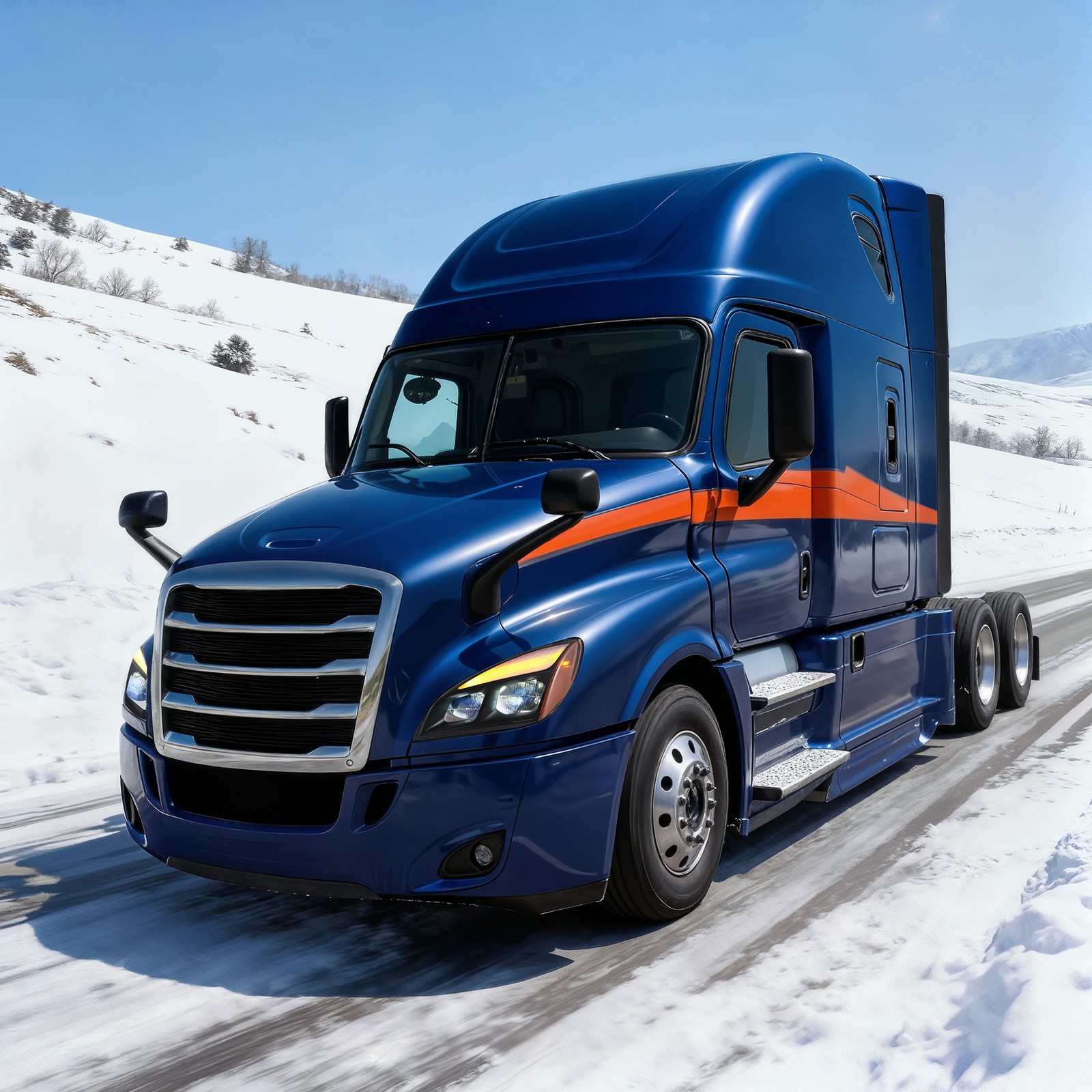 Full LED RH Headlight Replacement for 2018-2025 Freightliner Cascadia w Bulbs