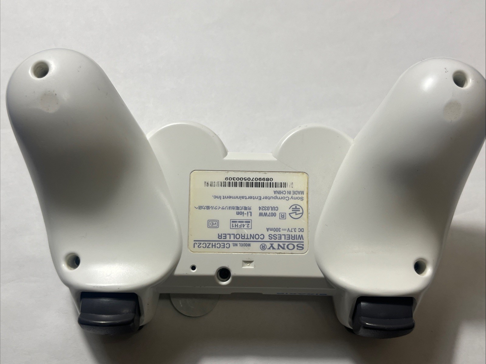 Sony PS3 DualShock 3 Wireless Controller – White OEM Original Tested