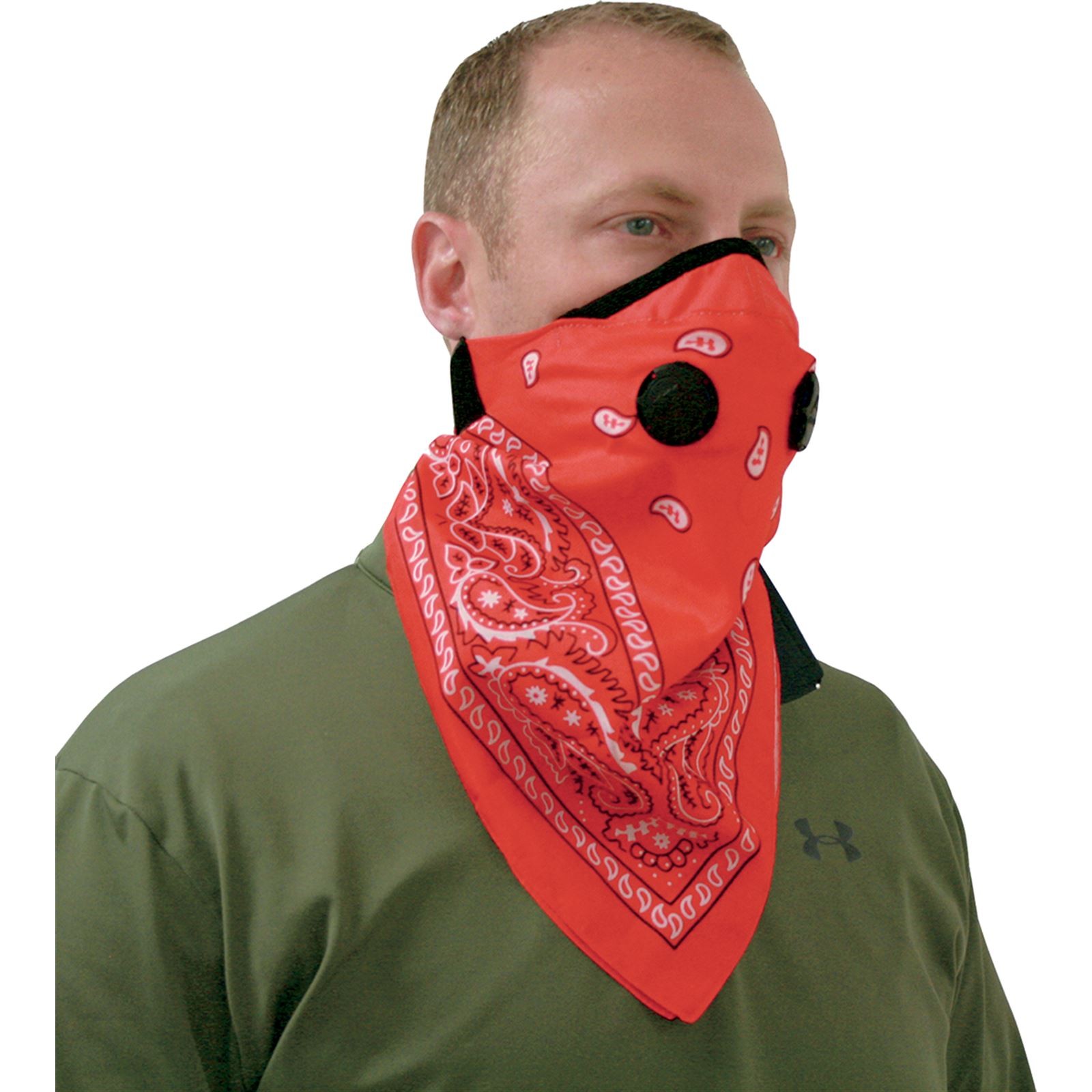 ATV-UTV Tek Dust Mask Bandanna - Red BDMRED