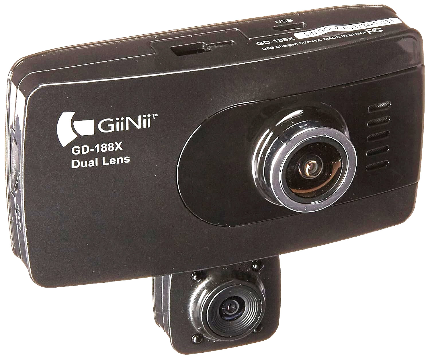 GiiNii GD-188X Dual Lens Dash Camera - RETAIL