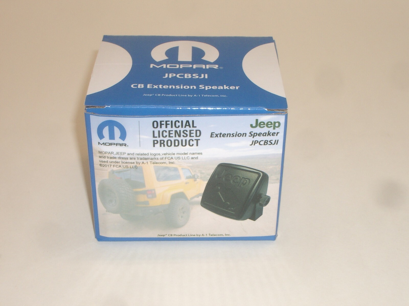 MOPAR JPCBSJI JEEP LICENSED 2-3/4" CB RADIO EXTERNAL SPEAKER w/ EMBOSSED LOGO