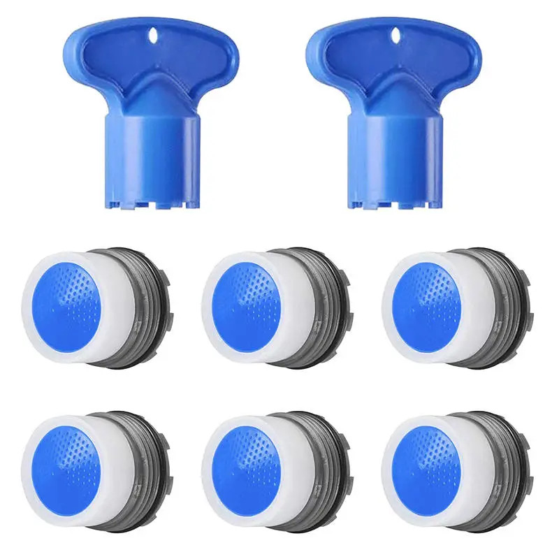 16.5/18.5MM Faucet Aerator with Removal Wrench Water Saving Tap Part Built-In Bu