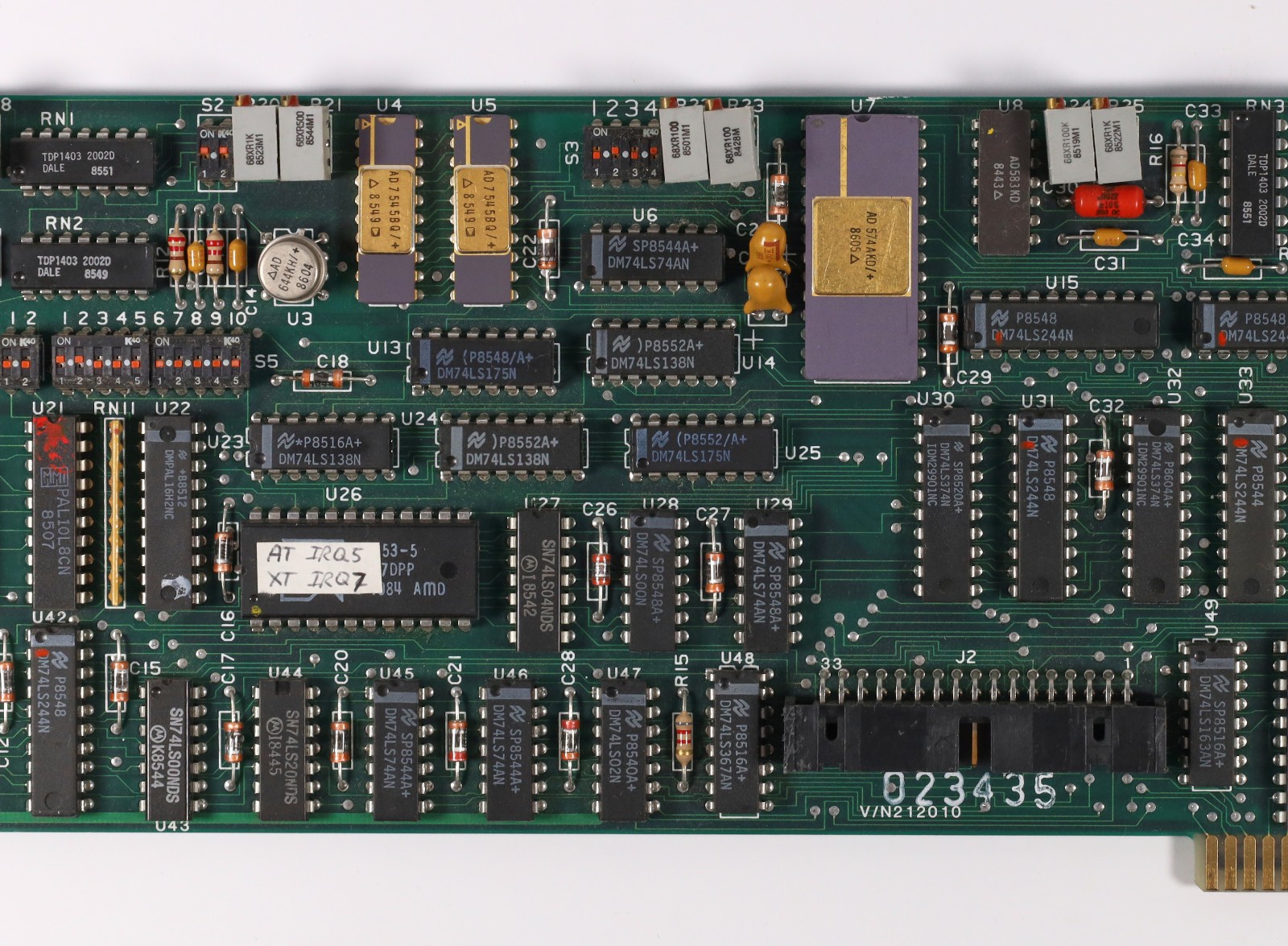 IBM 212010 PC Data Acquisition and Control Adapter, Vintage