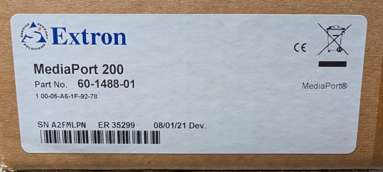 Extron MediaPort 200 60-1488-01