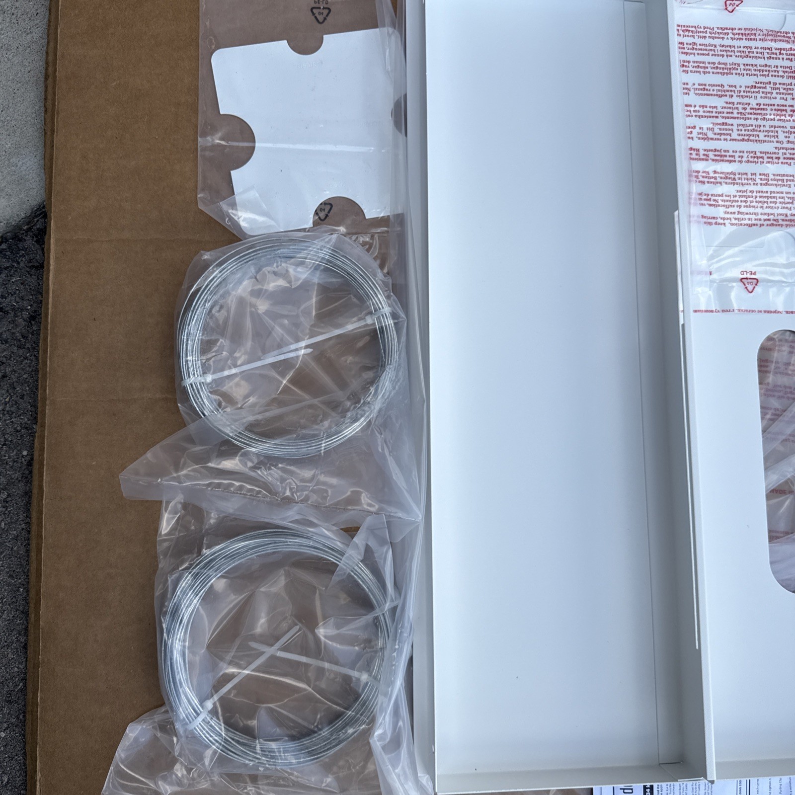 Clinton CE-UCT2X2 2x2 Universal Ceiling Mount Tile Bracket White UL NEW