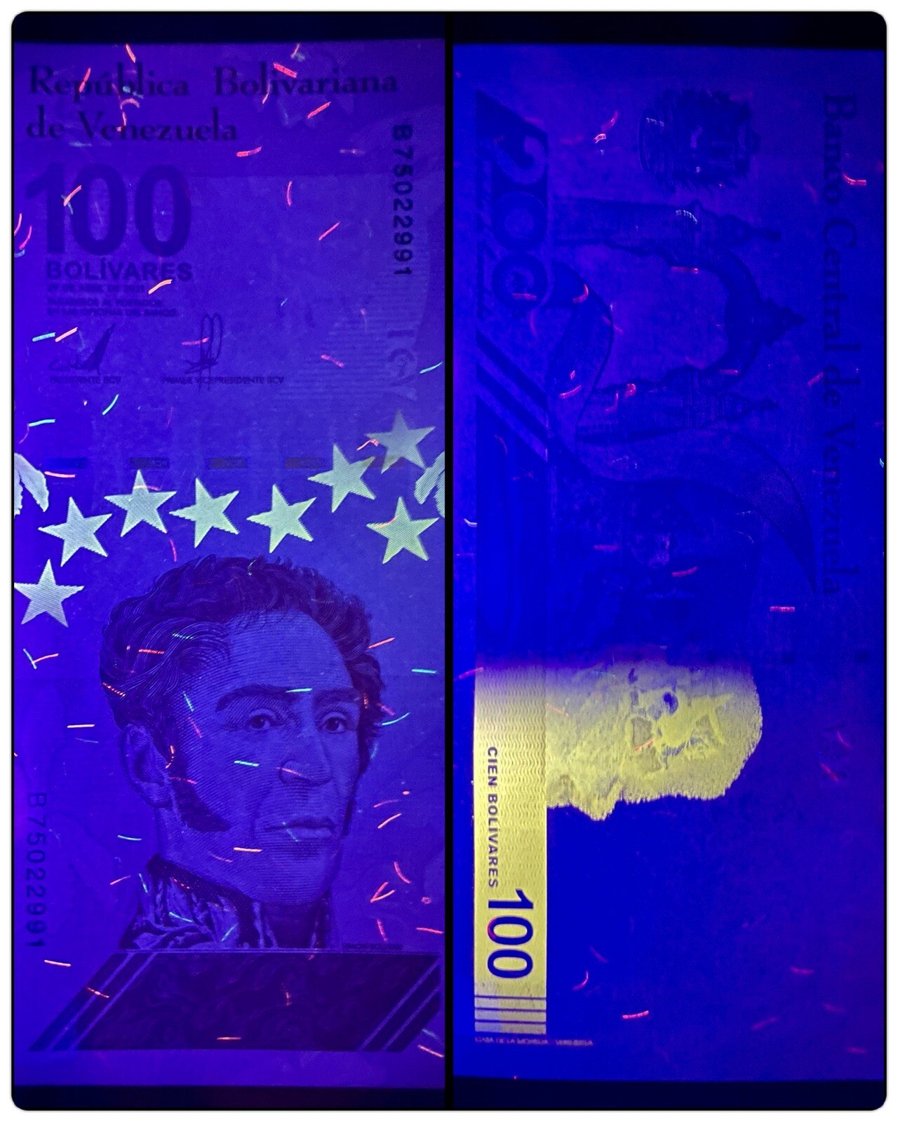 Venezuela Bolivares Digitales 5 Pcs SET 2021 UNC Banknote 5, 10, 20, 50, 100 New