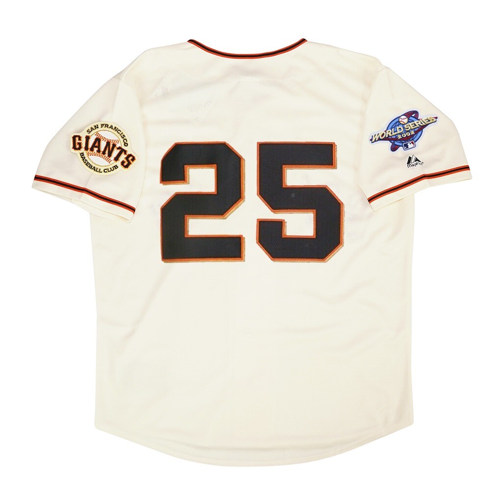 Barry Bonds San Francisco Giants 2002 World Series Home Jersey Men's (M-2XL)