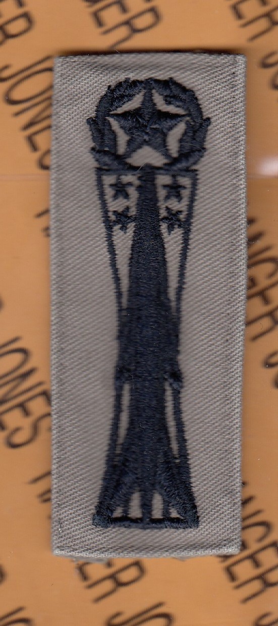 USAF Air Force Master Missle Maintenance AFBU Blue / Gray patch single sew on