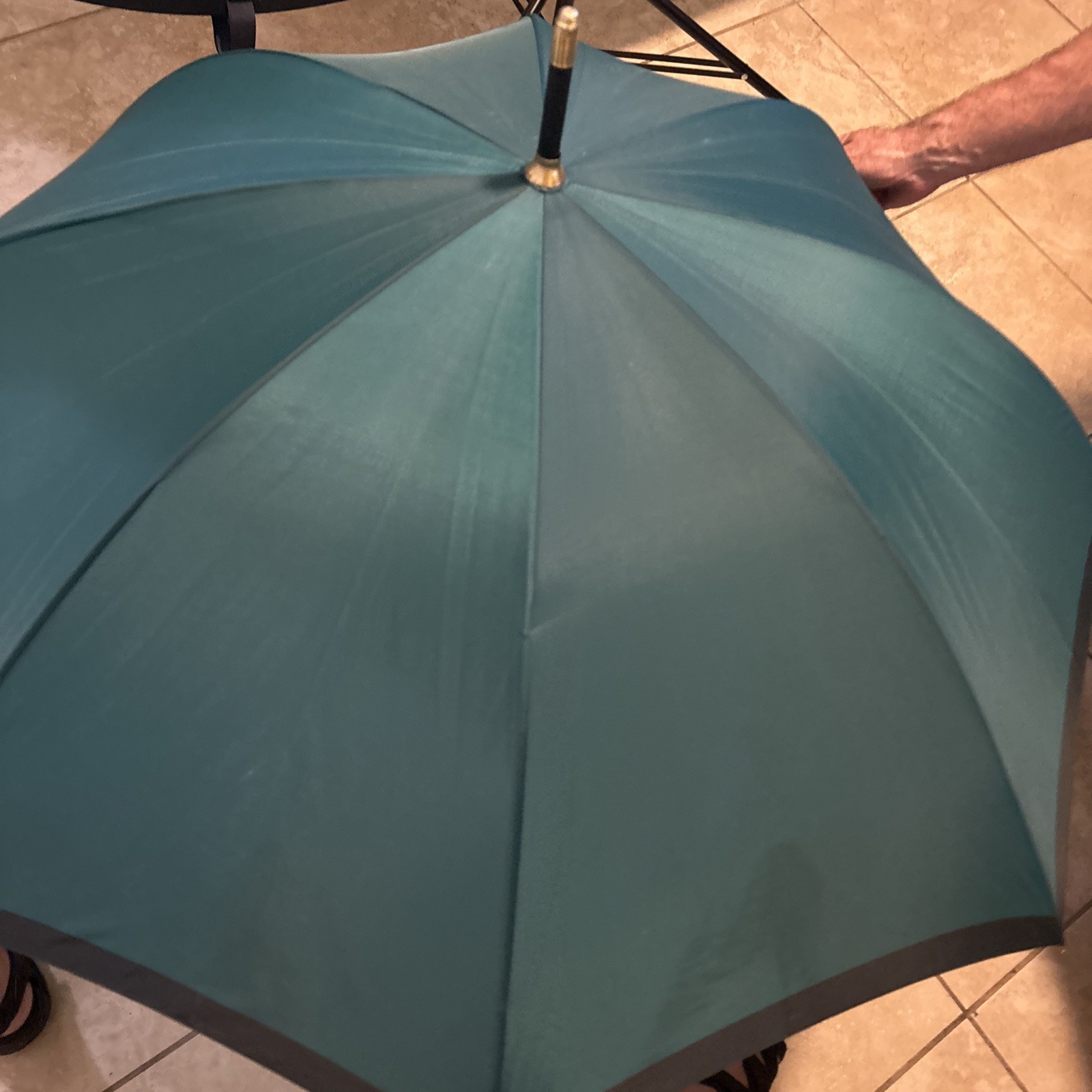 Tsar Umbrella Vintage Green Rare