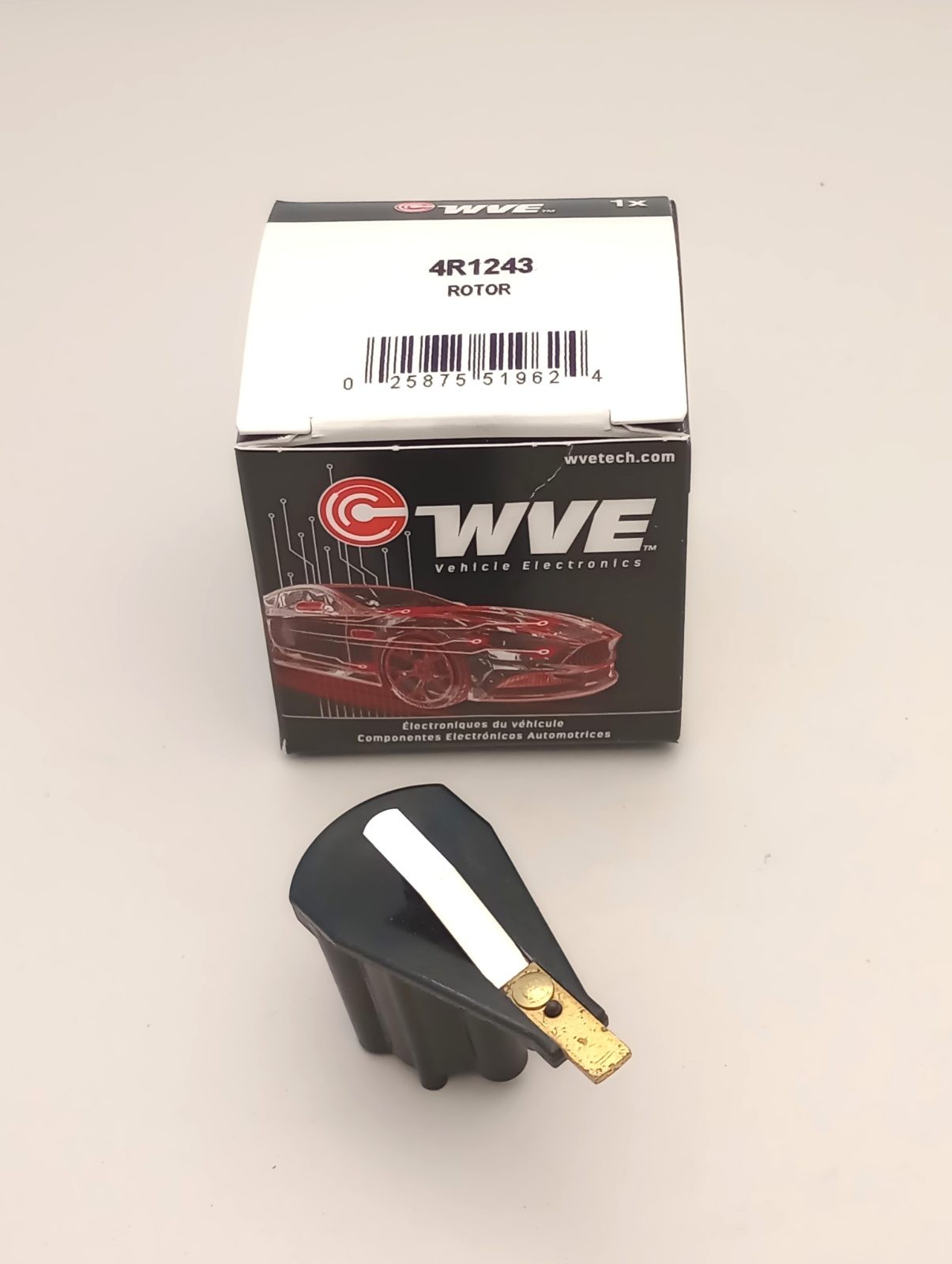 WVE 4R1243 Ignition Distributor Rotor