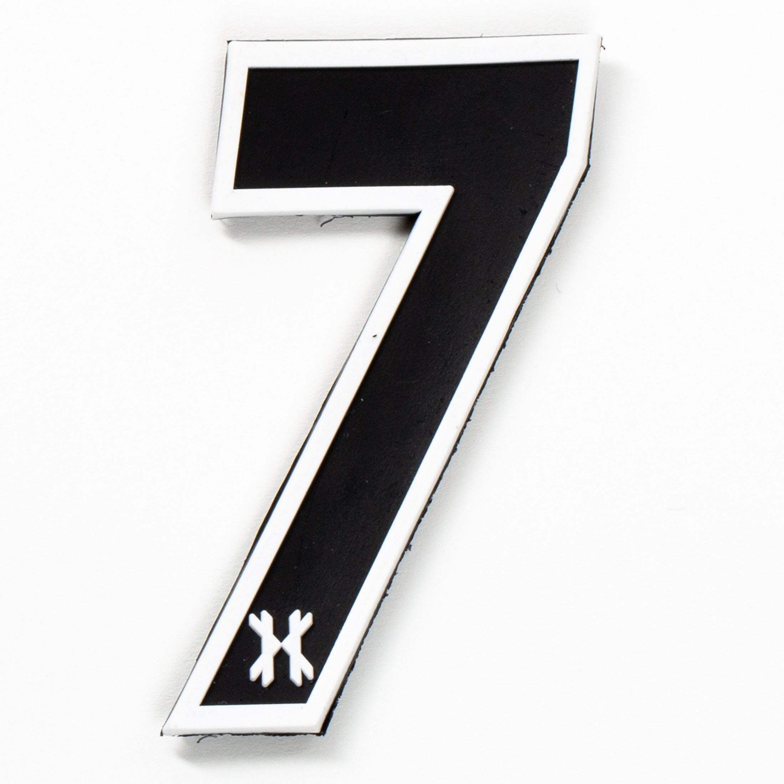 HK Army Rubber Number Patch W/ Hook and Loop - "7"