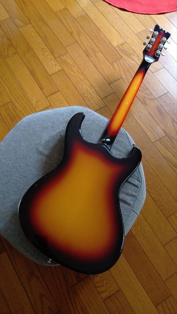 Mosrite Super Custom 63 Black Cloud Set Neck