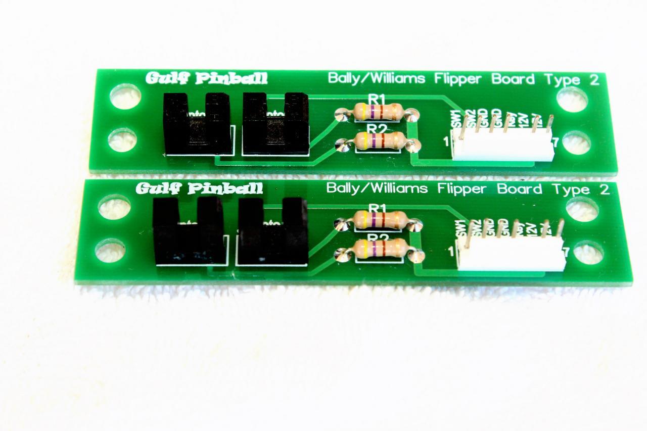 Williams/Bally Type 2 Pinball Flipper Opto Boards A-20207