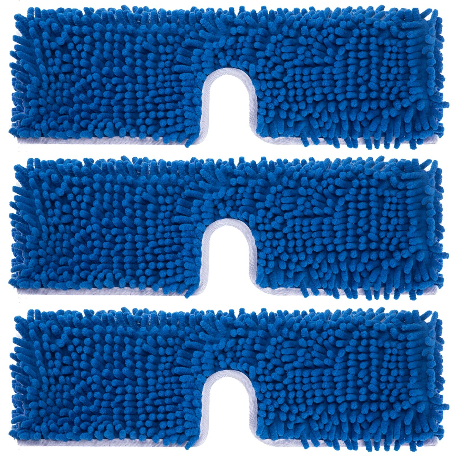 3 Pack Mop Refills Compatible For Duaaction Microfiber Mop Mop Heads Replacement