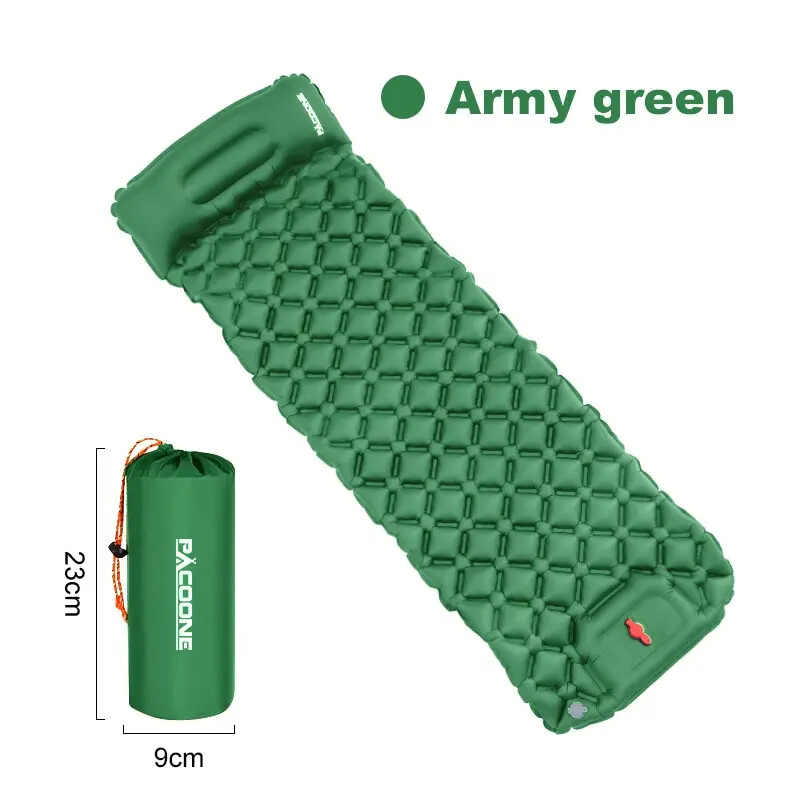 Ultralight Camping Air Mattress | Waterproof Inflatable Cushion
