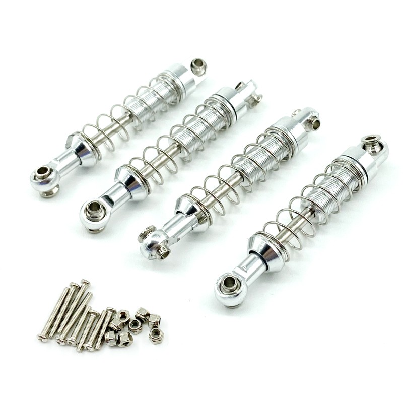 For MN D90 MN-90 MN99S C14 C24 C34 RC Car 4pc Metal Shock Absorbers D5942