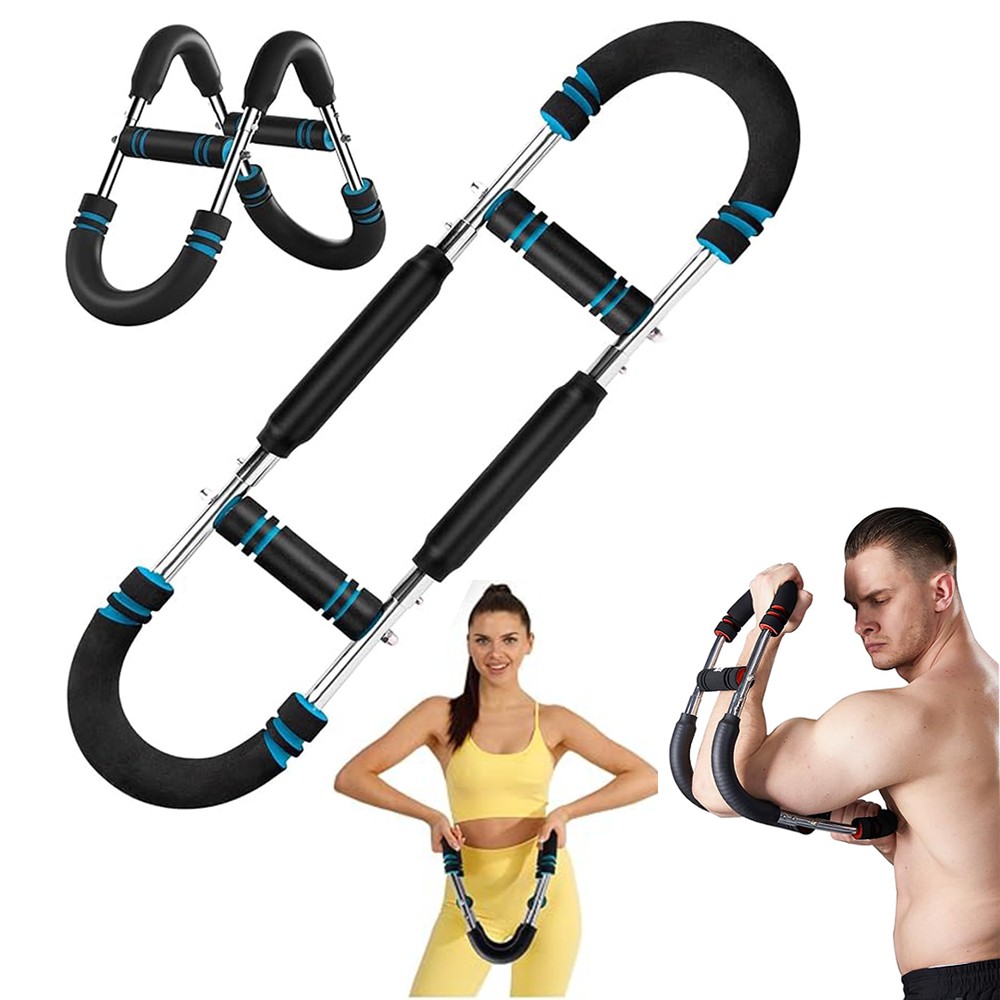 Twister Arm Exerciser 40-100 Lbs Upper Body Workout Bar for Strength Training