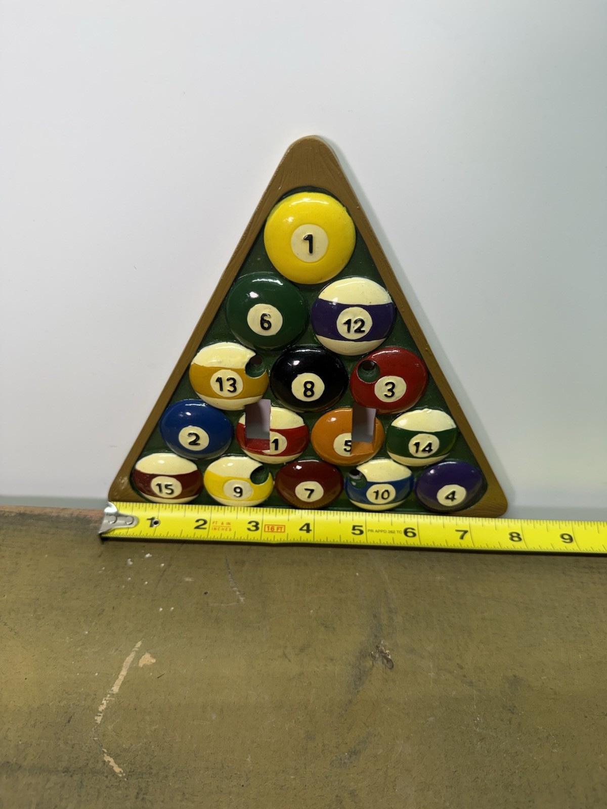 Vintage Billiard Table Pool Ball LIGHT SWITCH COVER
