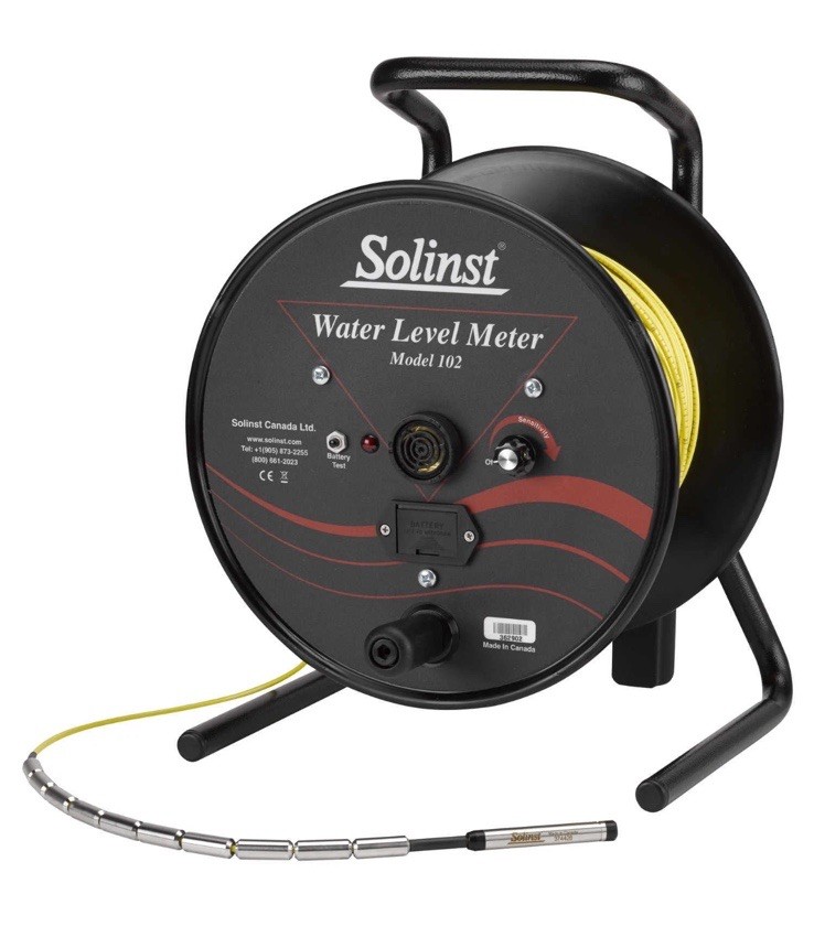 Solinst Model 102 Water Level Meter P10/N2/100ft