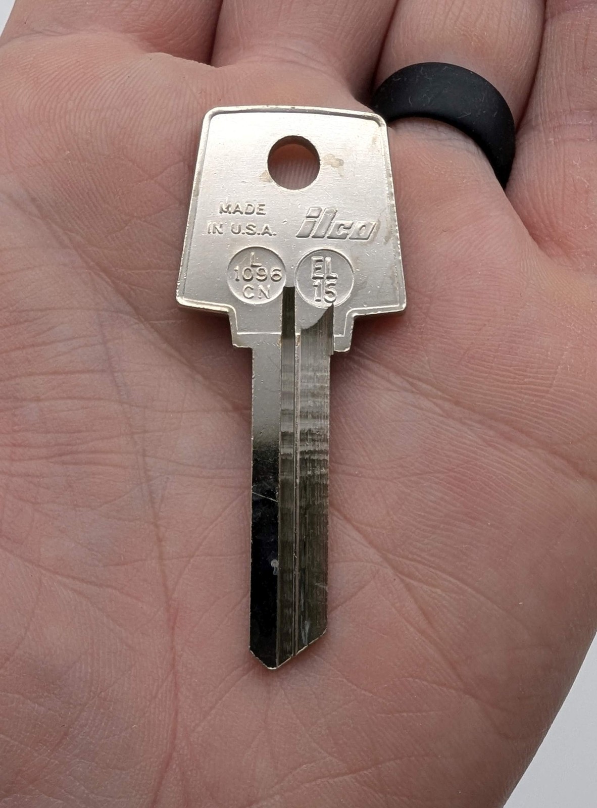 10x Ilco L1096CN Key Blanks fits Some Elgin Locks Nickel Plated