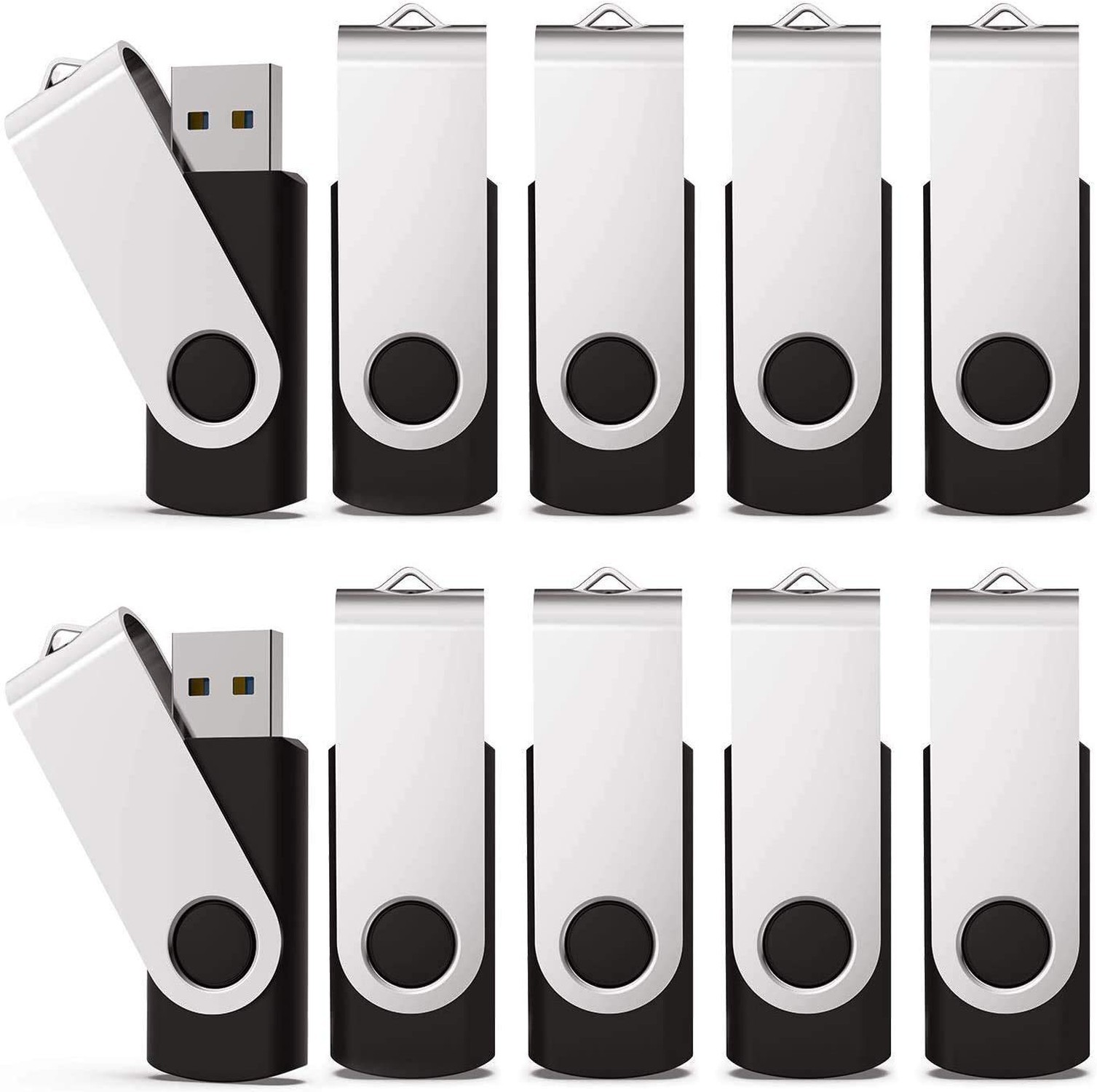 KEXIN 20 Pack 32 GB Flash Drive 3.0 Thumb Drive 32G Transfer Speed Up to 80MB...