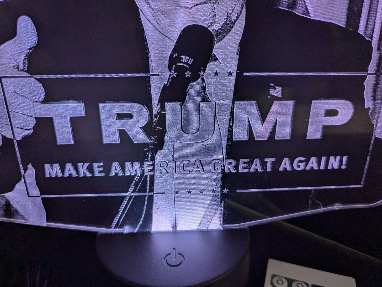 Donald Trump 2024 President L.E.D. Large light display