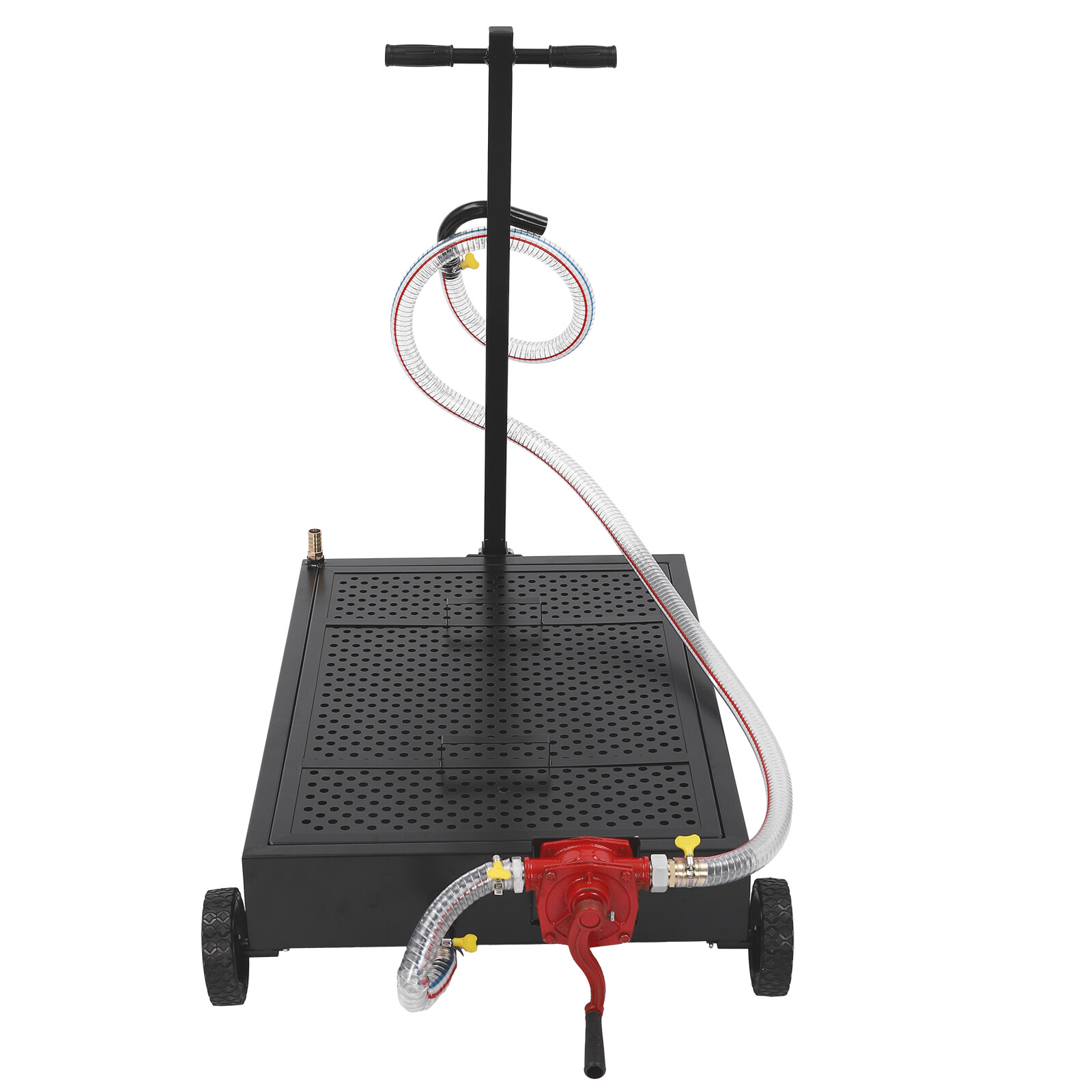 17 Gallon Oil Drain Pan Oil Drain Tank Rectangle Oil Change Pan Container 64L