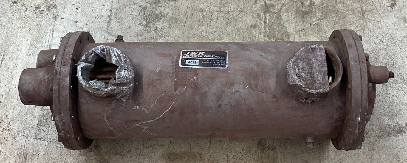 J &R COMMERCIAL RADIATOR INC. 4212 HEAT EXCHANGER
