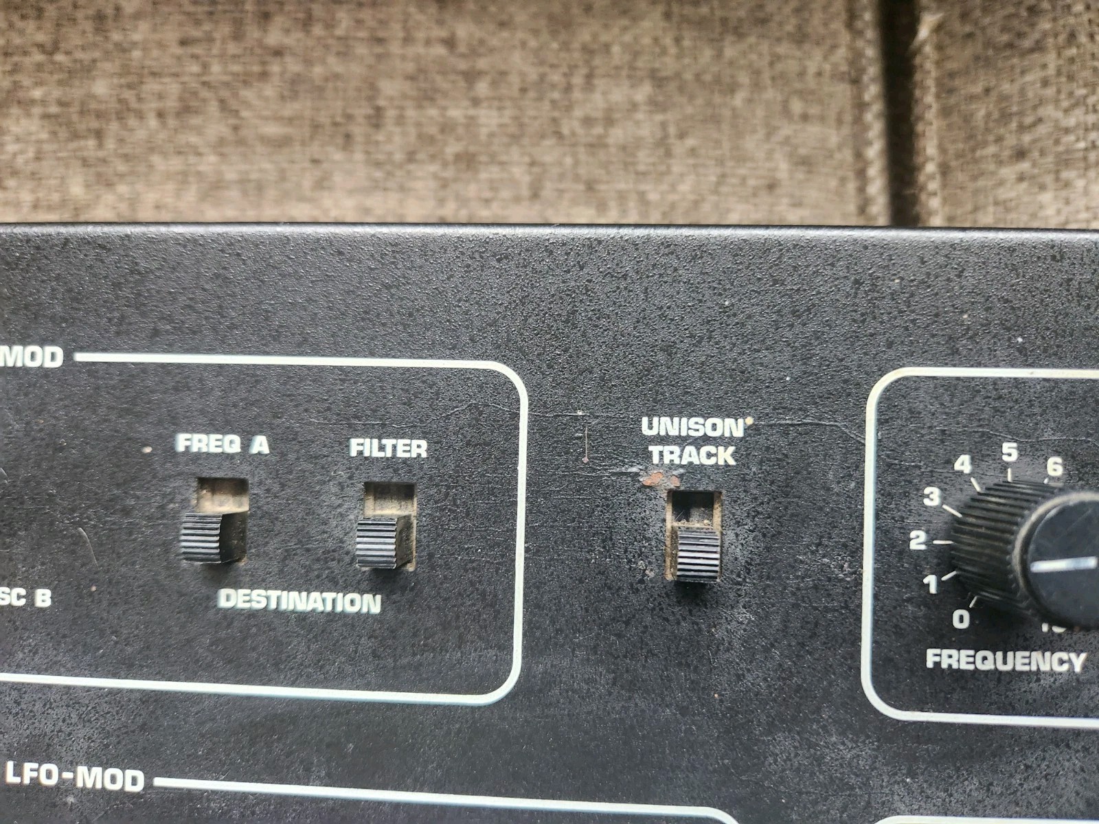 Sequential Circuits Prophet 600 vintage analog synthesizer