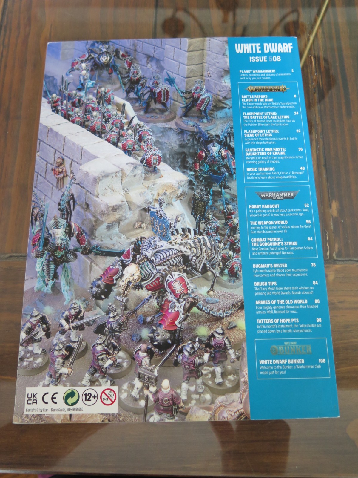 WHITE DWARF ISSUE 508 WITH INSERTS WARHAMMER 40,000 40K GAMES WORKSHOP B