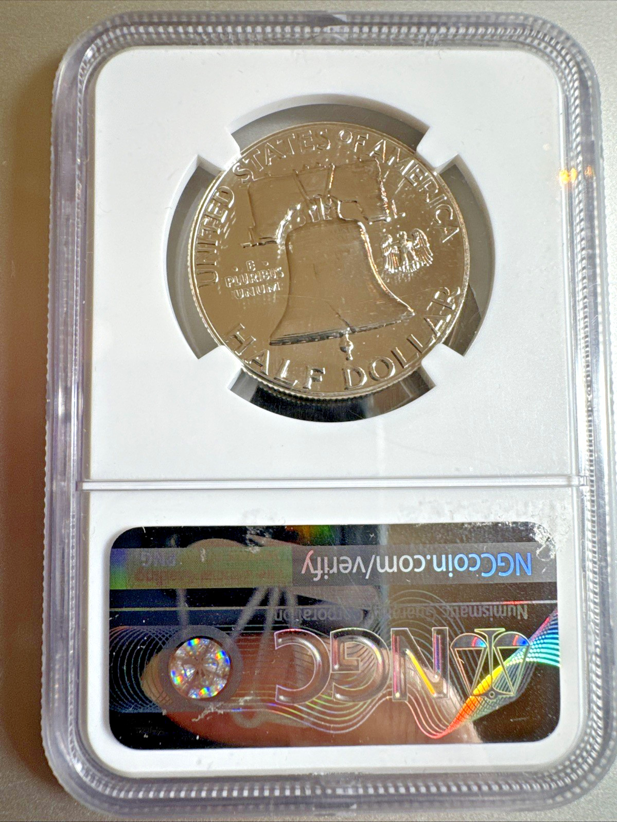 1959 NGC PF 67 Proof Silver Franklin Half Dollar 1/2 S$ 50c