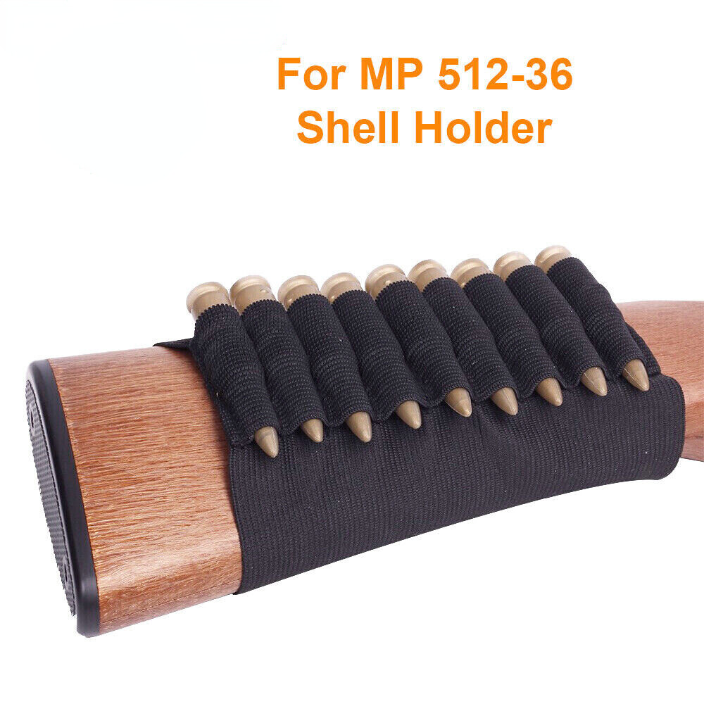 US Tactical 9 Round Rifle Holder ButtStock Holder Cartridge Ammo Carrier Holder