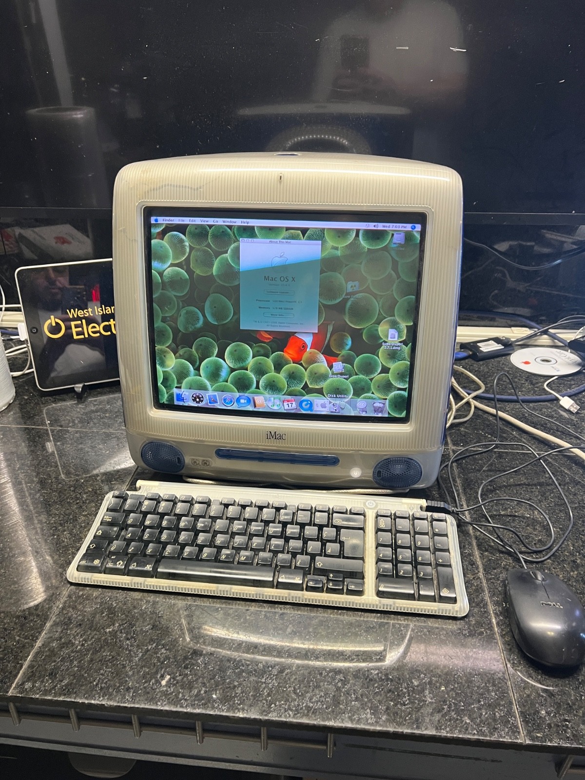 Apple iMac G3 M5521 Indigo 500 MHz-TESTED GRADE B