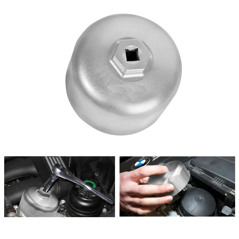 86.4mm 16Flutes Oil Filter Cap Wrench Removal Tool  for BMW & Volvo Engines