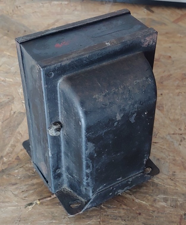 Orig 1930's PHILCO Model 4446 Oversize Shielded TRANSFORMER Reads 185.2 & 94.4