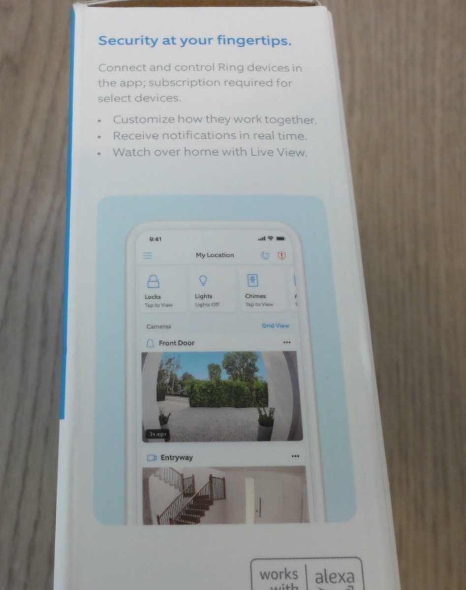 ! RING WIRED DOORBELL PLUS WORKS WITH ALEXA