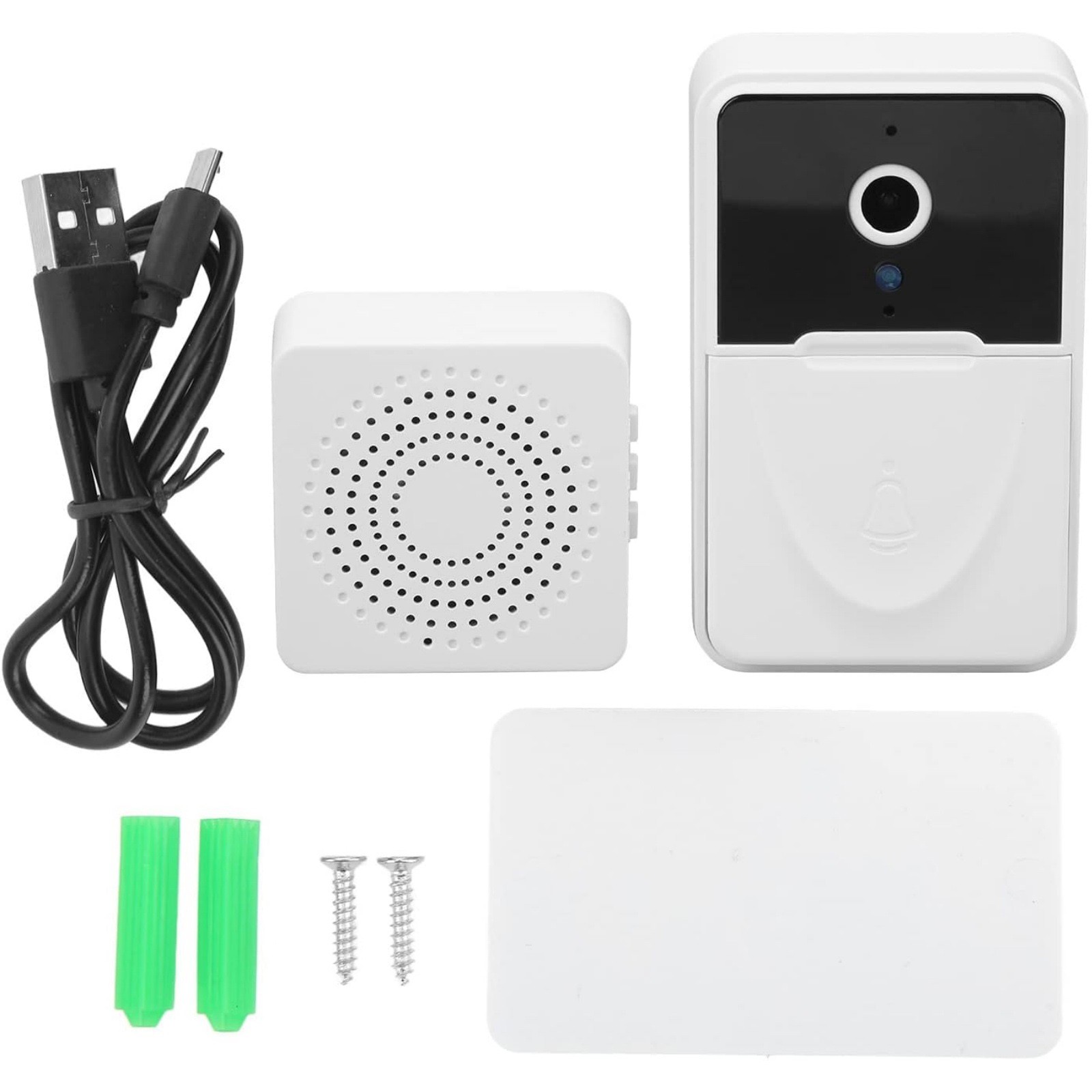 Wireless Doorbell Camera WiFi Video Intercom Security With Motion Detection