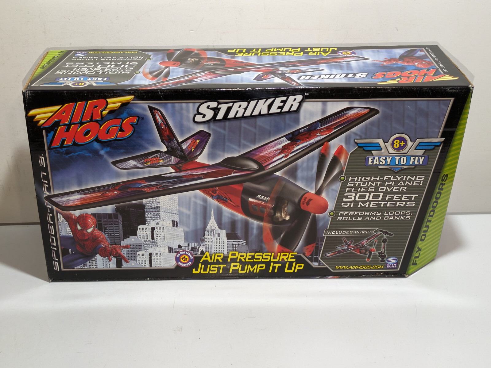 Air Hogs Striker Spider-Man 3, 2006 *NEW* *RARE*