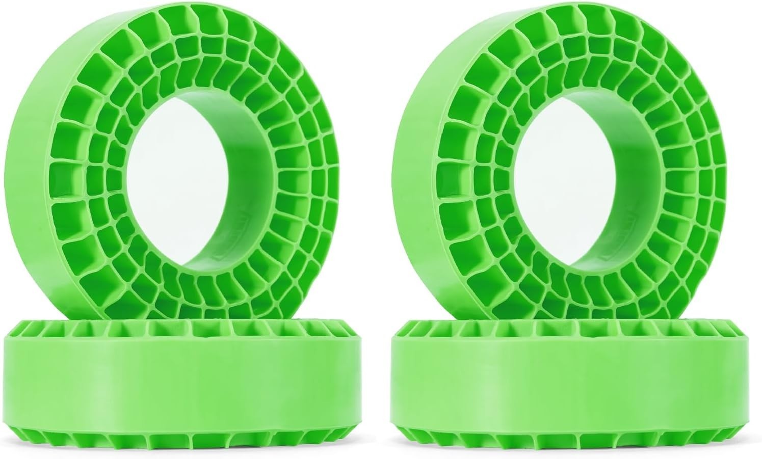 Silicone Rubber Inserts Foam for 106-108mm 1.9" Tires(Green)