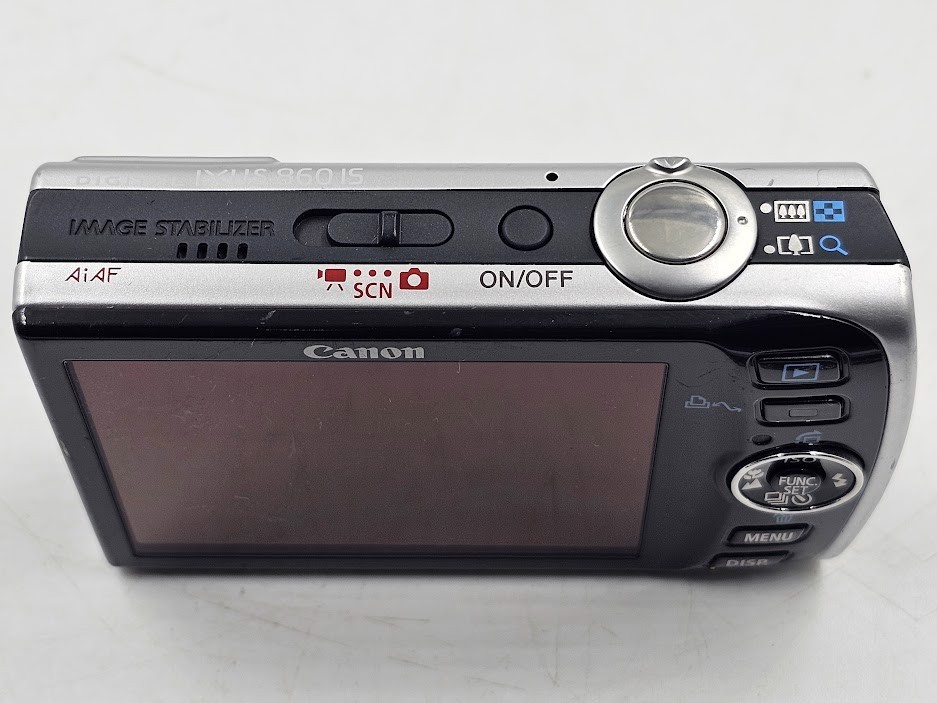 Canon IXUS 860 IS 8.0 MP Digital Camera Silver - Working