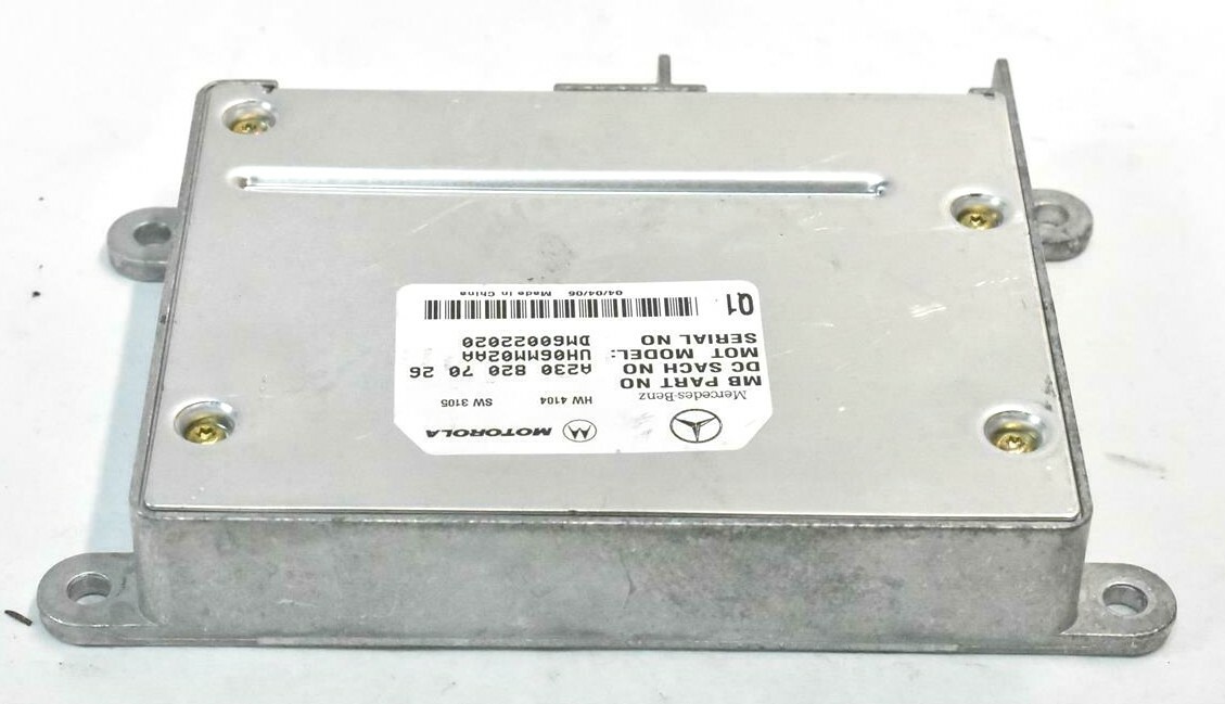 MERCEDES BENZ CLS E G GL ML SL CLASS VOICE TELEPHONE CONTROL MODULE
