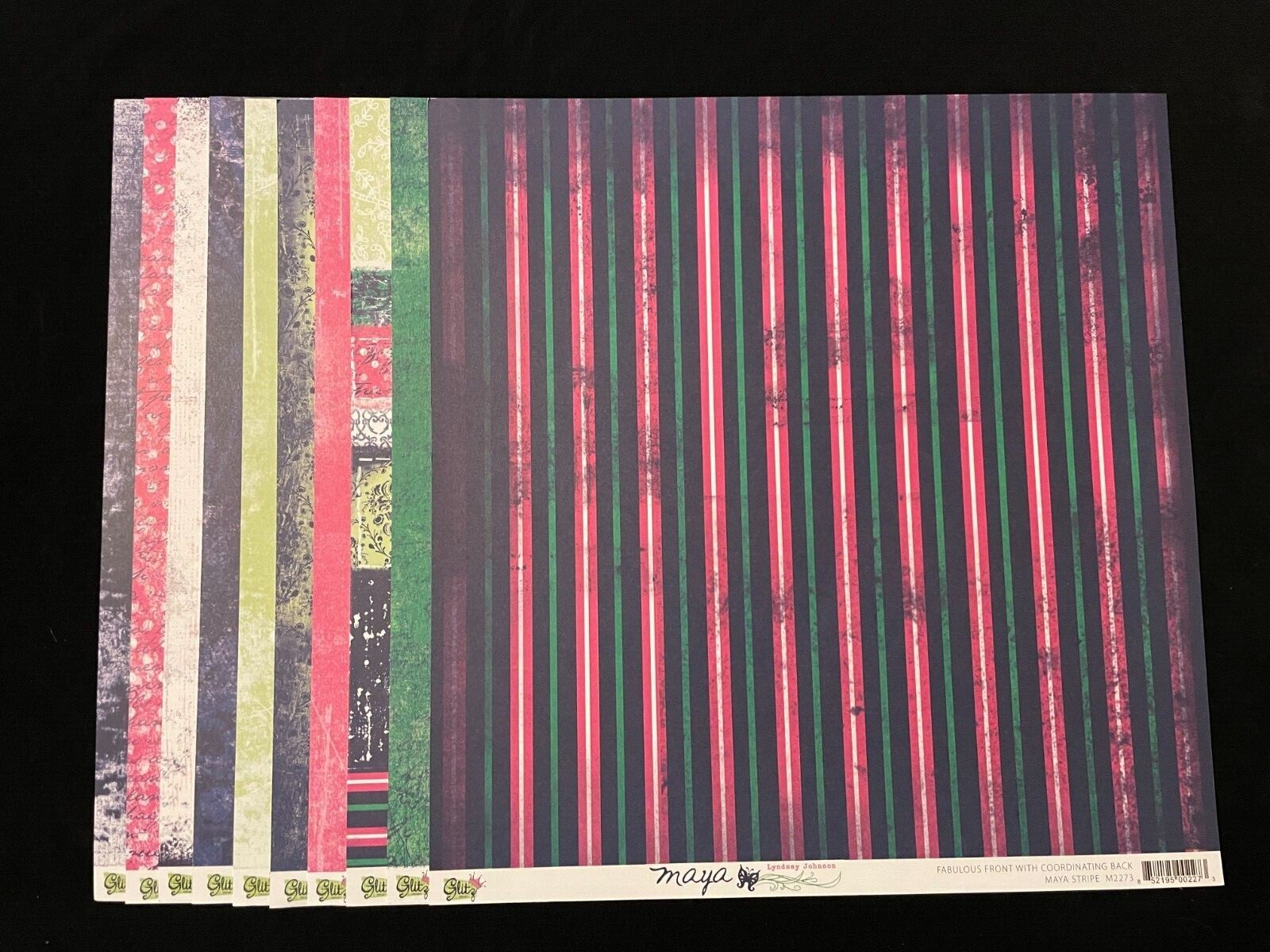GLITZ "MAYA" 12X12 DS HEAVY PAPERS