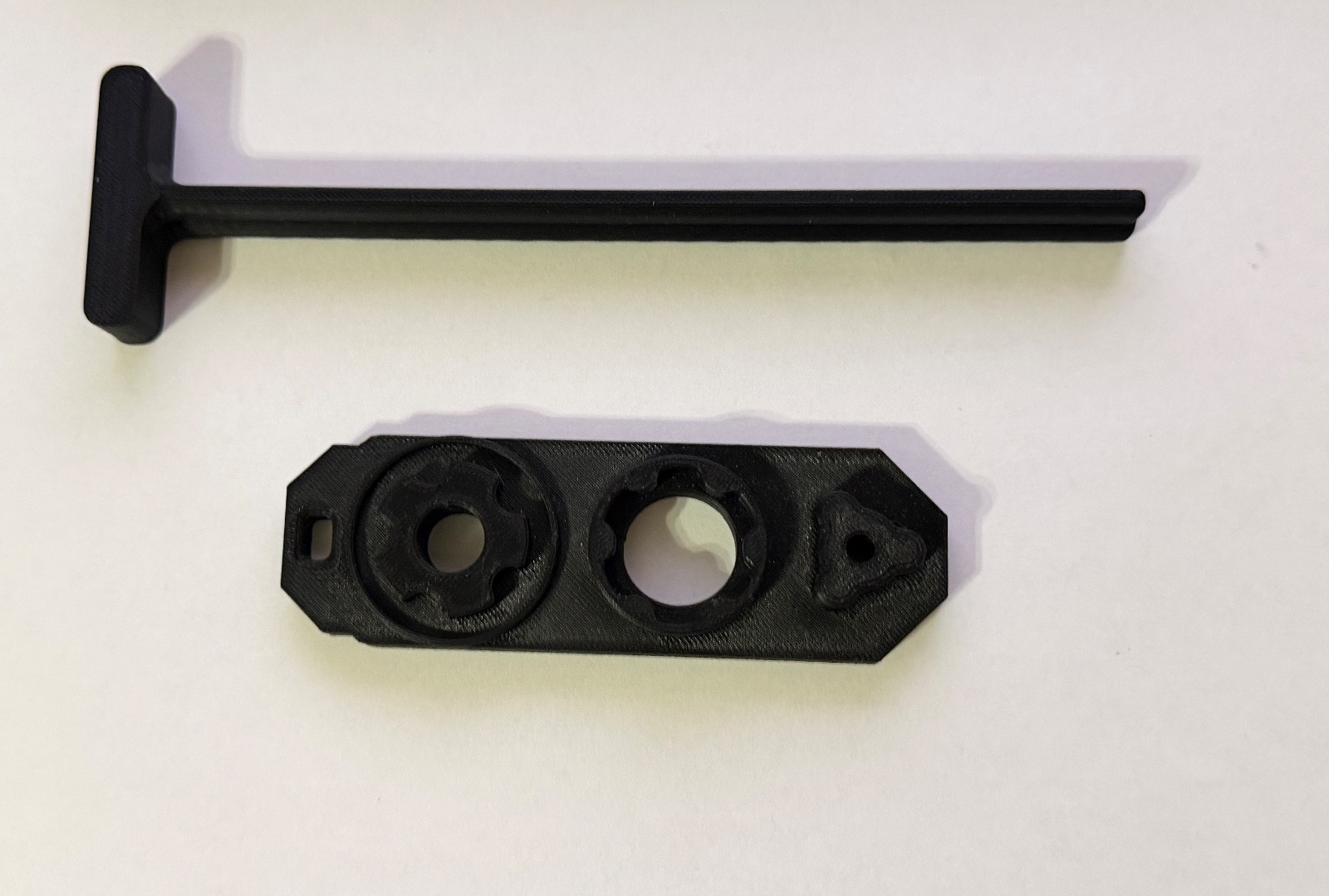 Rugged Obsidian Combo Tool / Baffle Alignment Rod